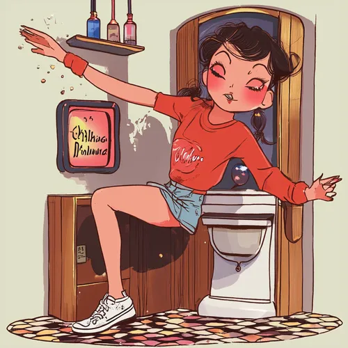 Funny Daily Life story illustration - The Sensor Stall Incident of '23