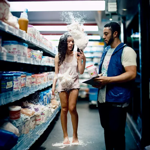 Funny Daily Life story illustration - The Yogurt Haunting (Aisle 7, Not Hell)